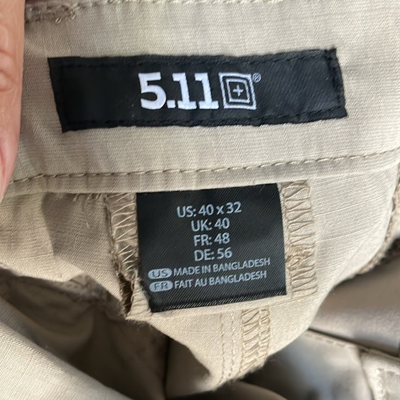 5.11 Tactical ABR Pro Pants (Khaki) Casual Pants Sz 40X32 - Picture 10 of 11